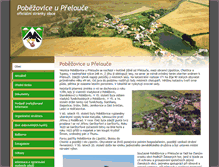 Tablet Screenshot of pobezoviceuprelouce.cz